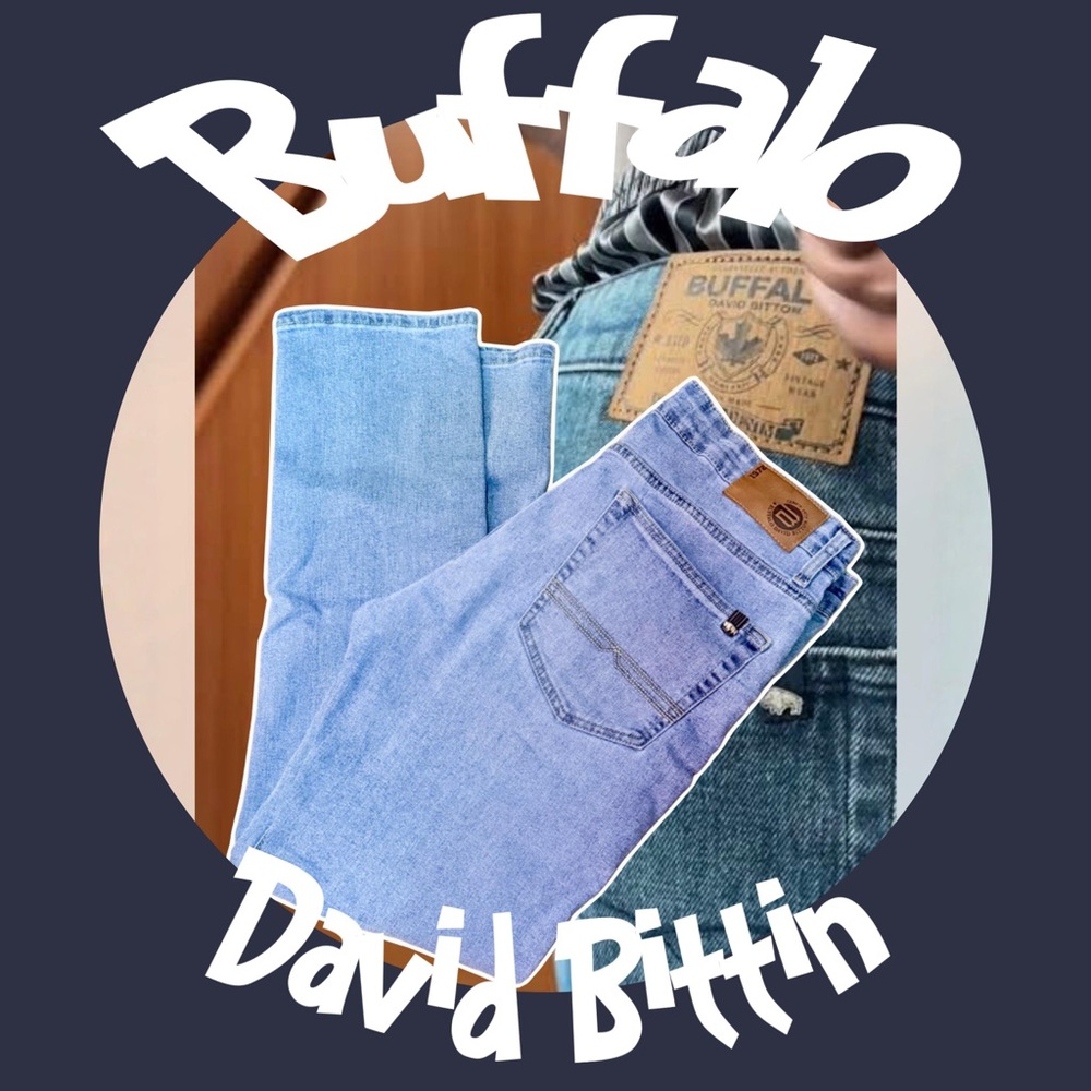 Buffalo David Bitton Ash-X Slim Stretch Jeans – W34 L30